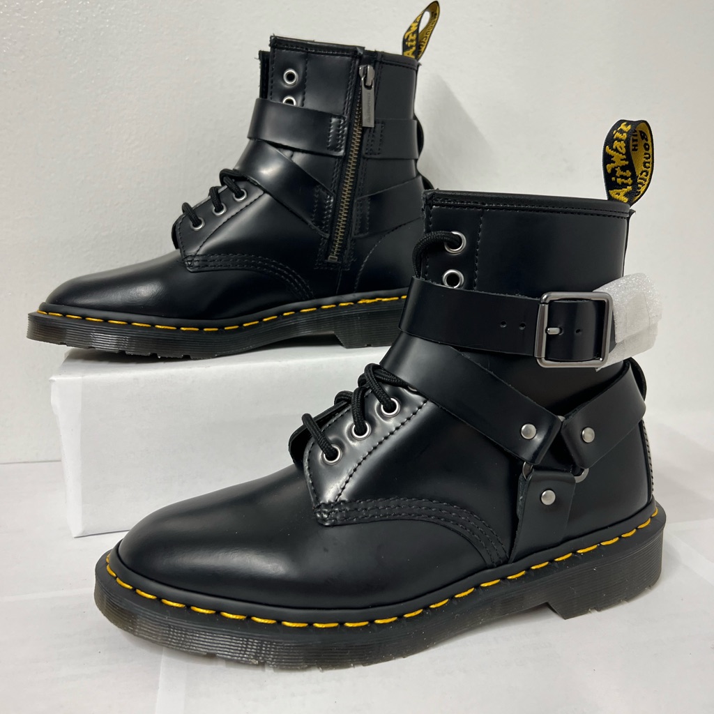 Dr. Martens ブラック ベルト付き‼ Dr. Martens | Shoes | Dr Martens Boots Mens 6 Womens 7 Black